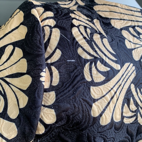 Vtg Jacquart Textured Womens Dress Bubble Small - Picture 12 of 13